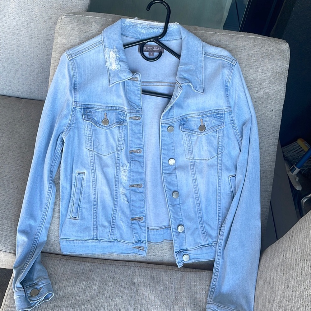 Jean jacket, brand new!
